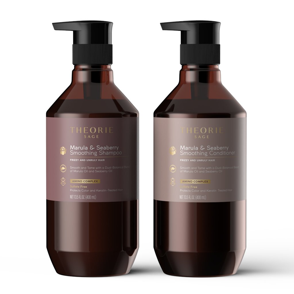 Marula & Seaberry Smoothing Shampoo & Conditioner Set