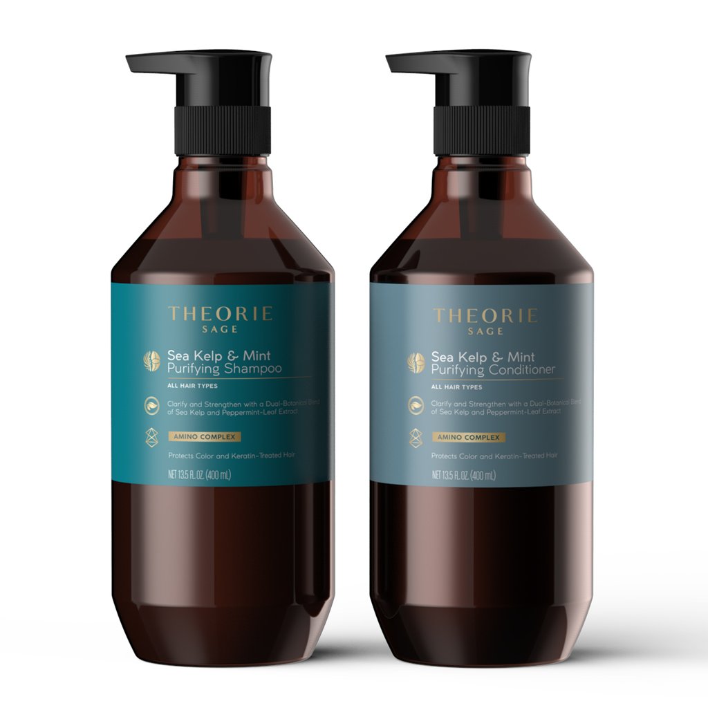 Sea Kelp & Mint Purifying Shampoo & Conditioner Set