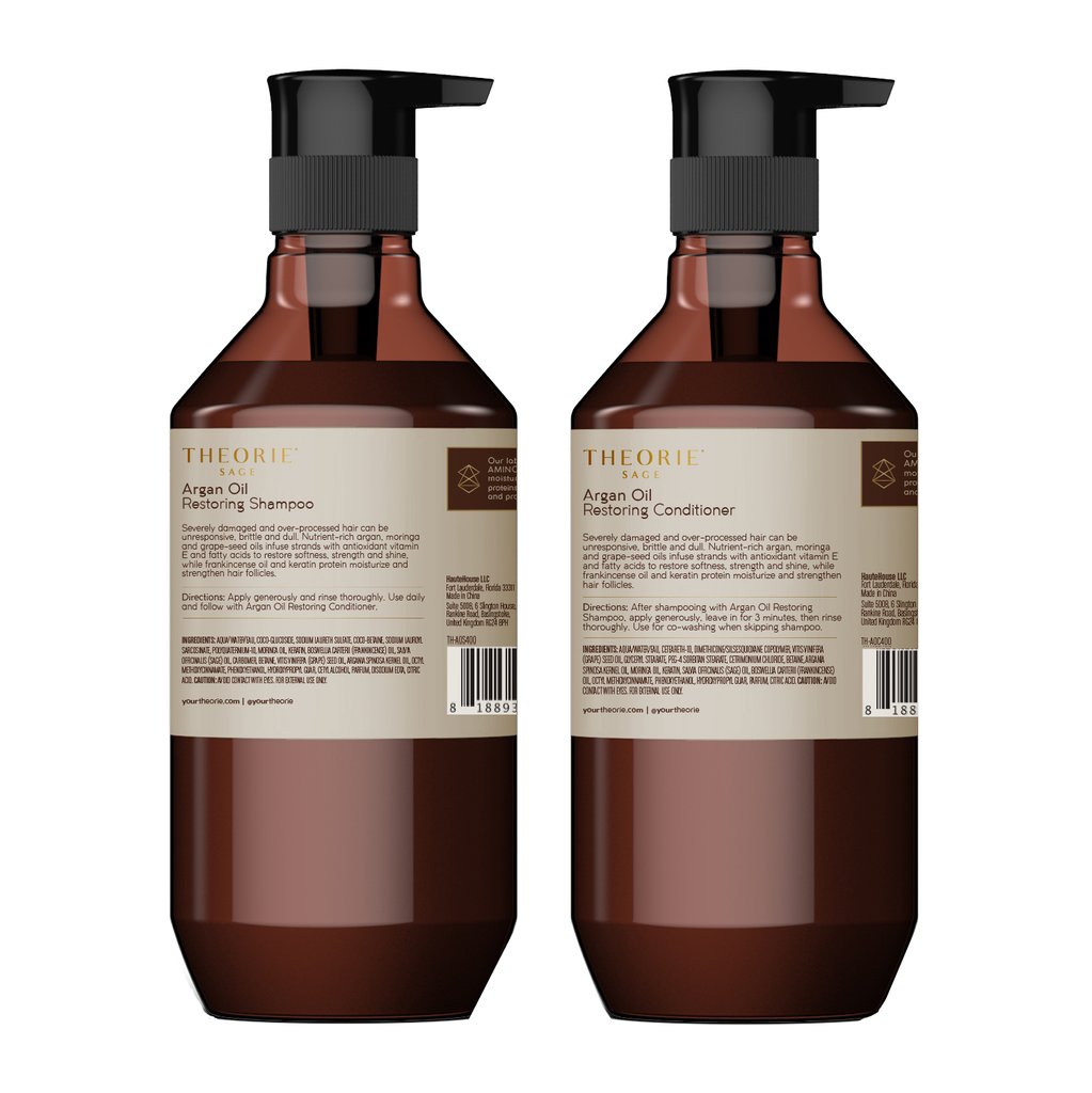 Argan Oil Restoring Shampoo & Conditioner Set