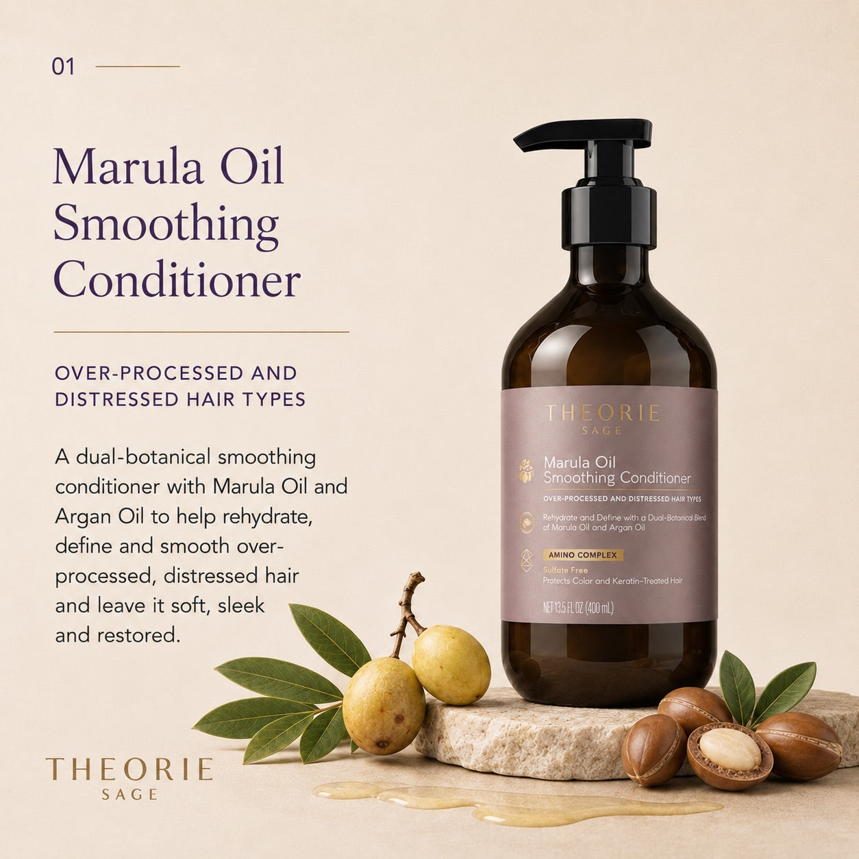 Marula Oil Smoothing Shampoo – THEORIE