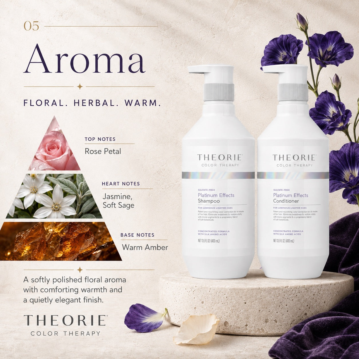 Platinum Effects Color Therapy Shampoo & Conditioner Set (Sulfate