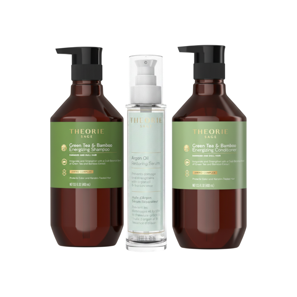 Green Tea & Bamboo Energizing Hair Care Ritual Set