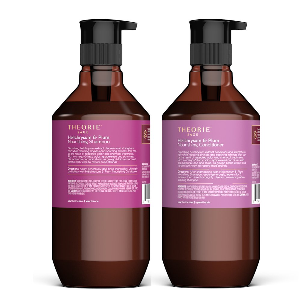 Helichrysum & Plum Nourishing Shampoo & Conditioner Set