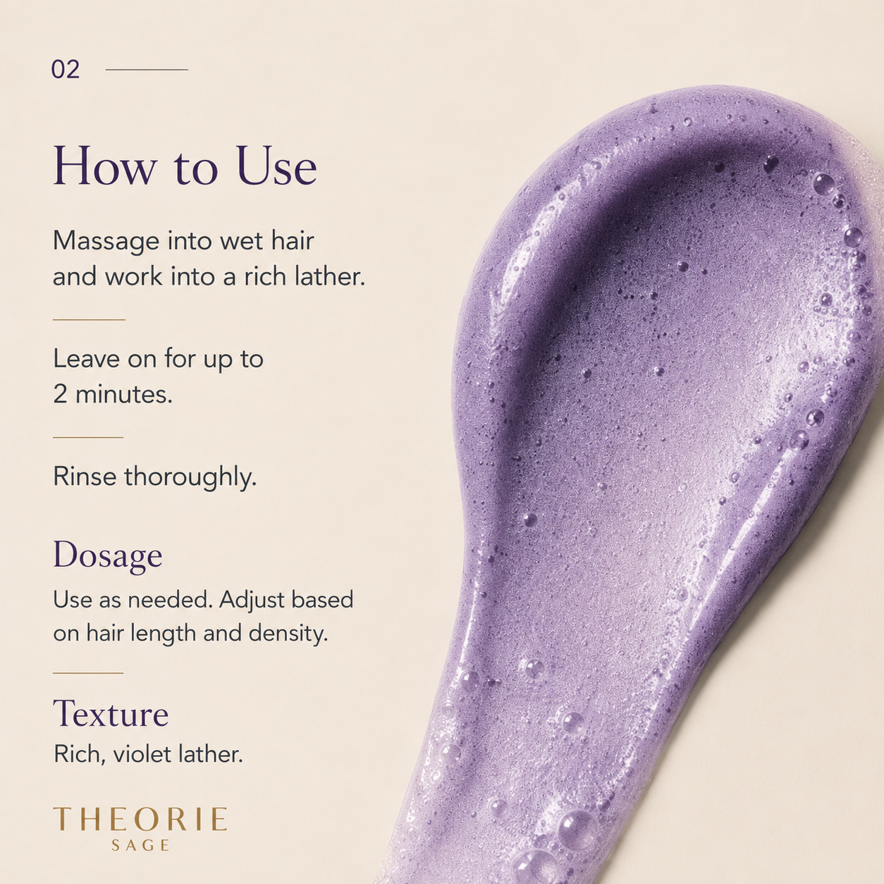 Purple Sage Brightening Shampoo