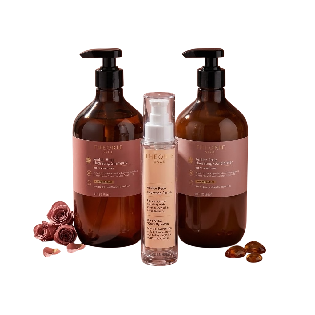 Amber Rose Botanical Hair Care Restoring Set