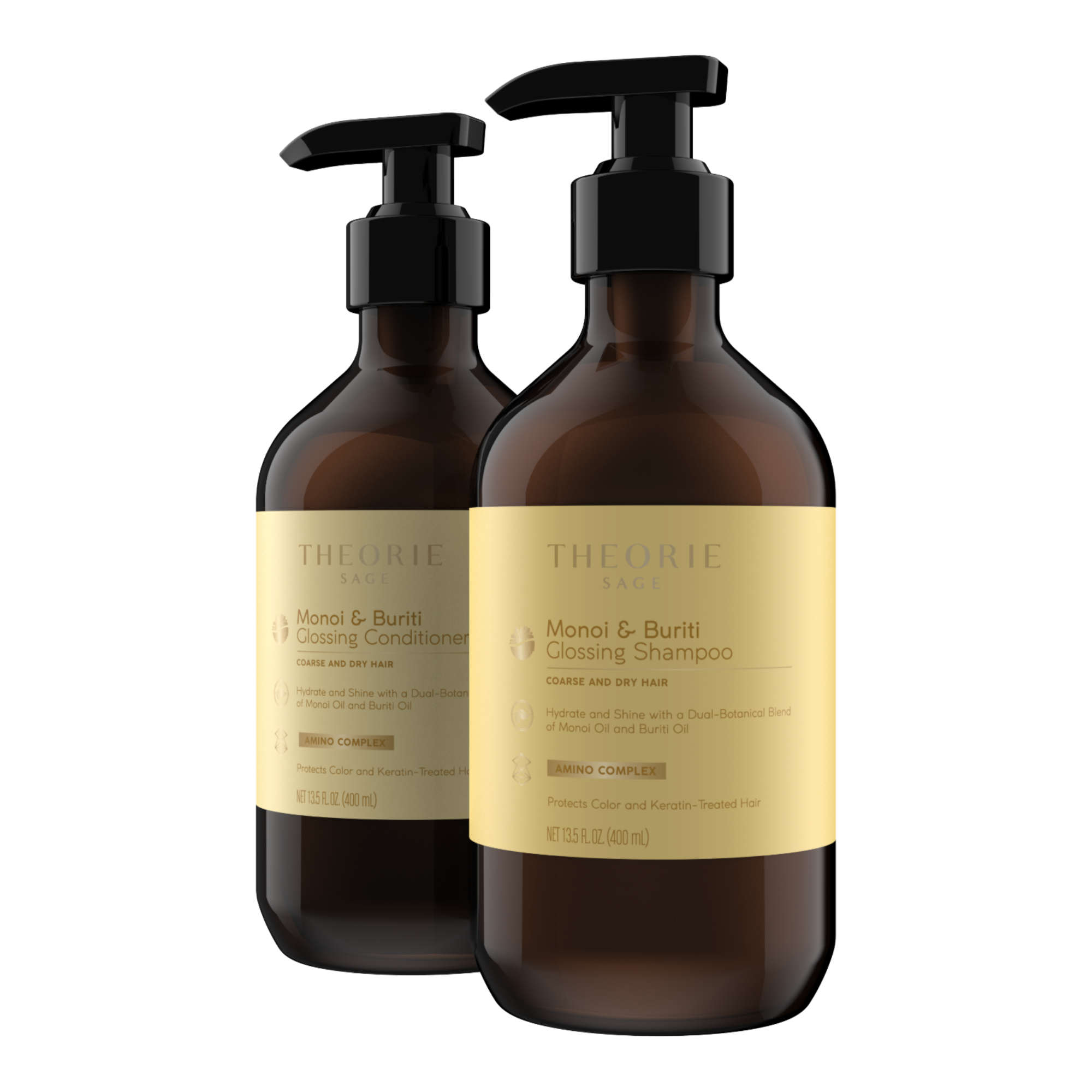 Monoi & Buriti Glossing Shampoo & Conditioner Set