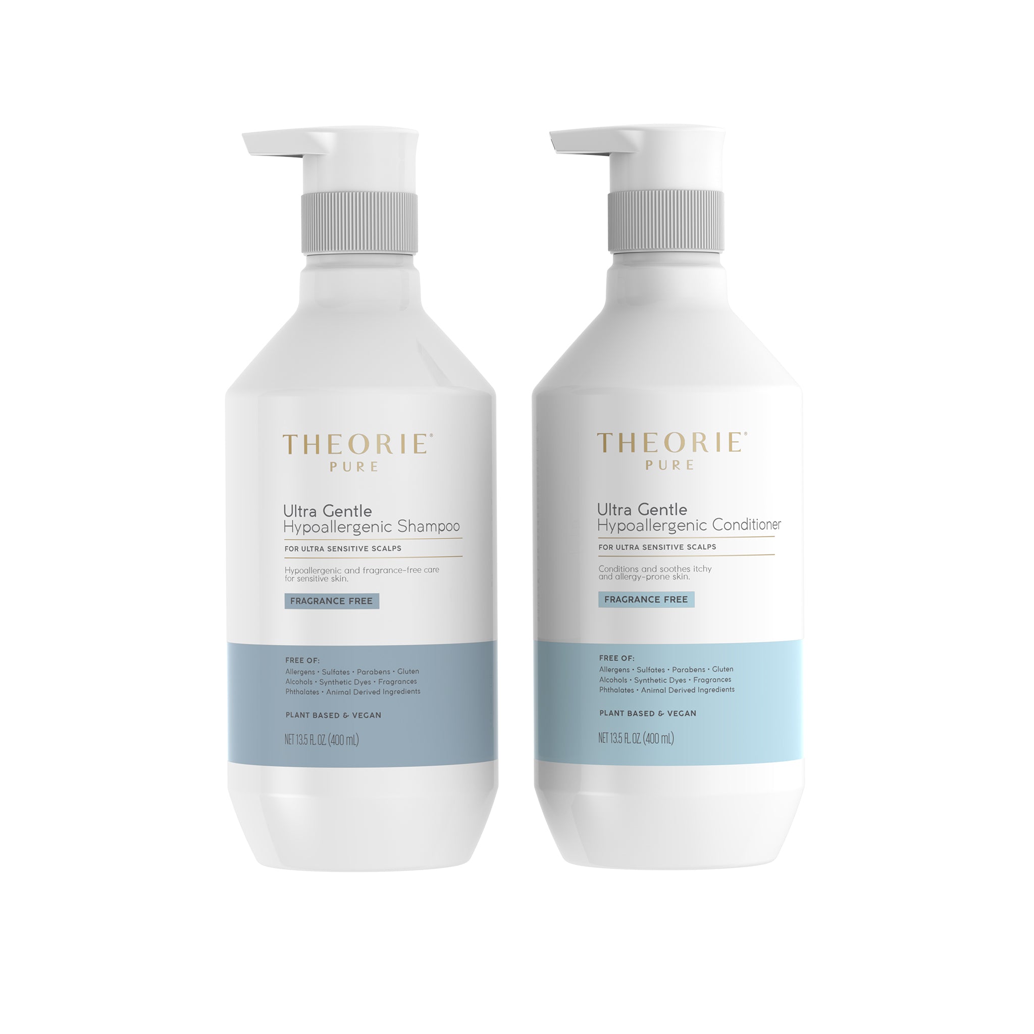 Ultra Gentle Hypoallergenic Shampoo & Conditioner Set THEORIE