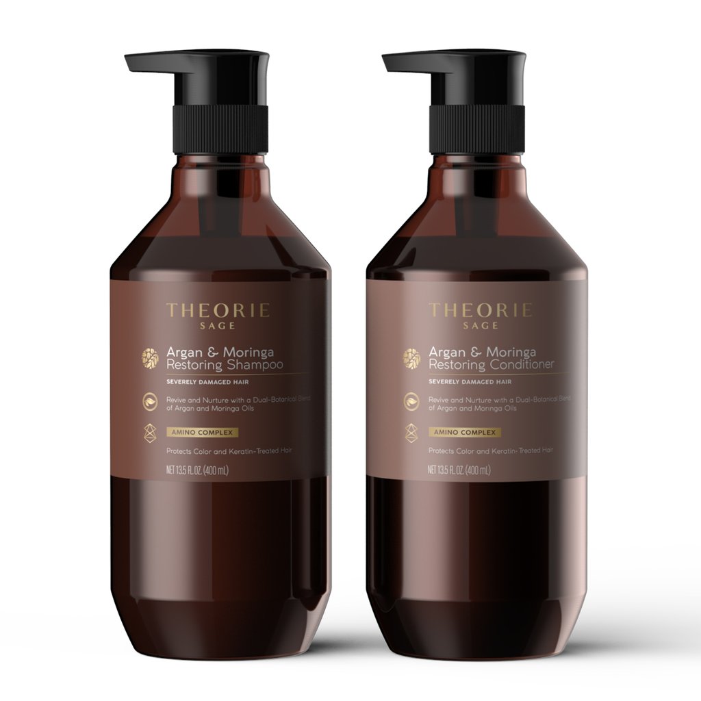 Argan & Moringa Restoring Shampoo & Condition Set