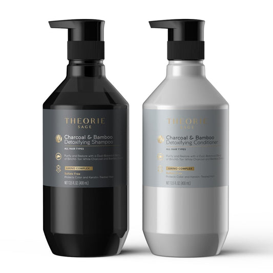 Charcoal & Bamboo Detoxifying Shampoo & Condition Set